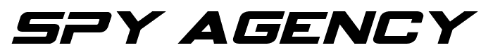 Spy Agency font