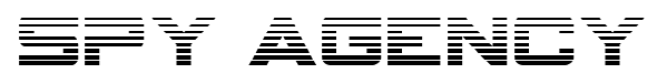 Spy Agency font
