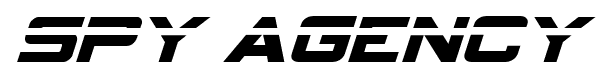 Spy Agency font