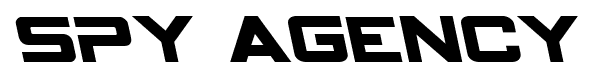 Spy Agency font