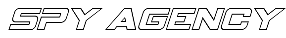 Spy Agency font