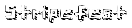 Stripefest font