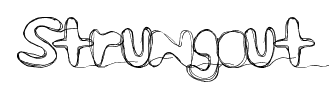 Strungout font
