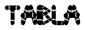 Tabla font