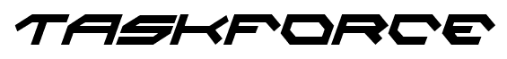Taskforce font