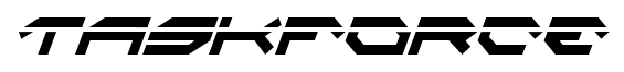 Taskforce font