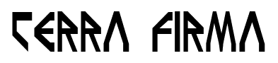 Terra Firma font