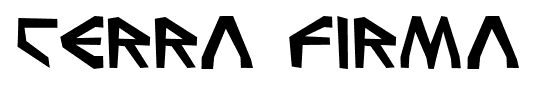 Terra Firma font