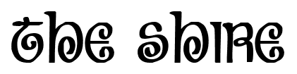 The Shire font