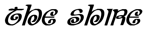 The Shire font