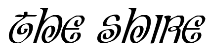 The Shire font