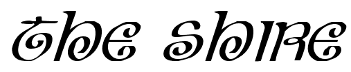 The Shire font