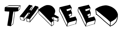 Threed font