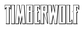 Timberwolf font