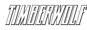 Timberwolf font