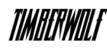 Timberwolf font