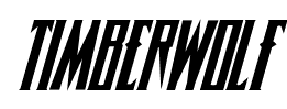 Timberwolf font