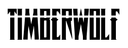Timberwolf font