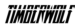 Timberwolf font