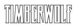 Timberwolf font