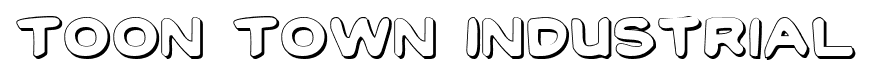 Toon Town Industrial font