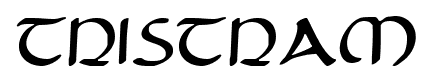 Tristram font