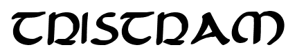 Tristram font