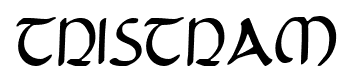 Tristram font