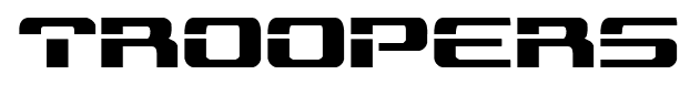 Troopers font