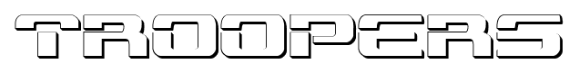 Troopers font