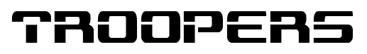 Troopers font