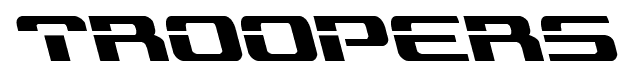 Troopers font