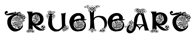 Trueheart font