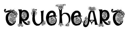 Trueheart font