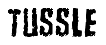 Tussle font