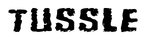 Tussle font
