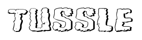 Tussle font