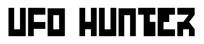 Ufo Hunter font
