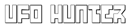 Ufo Hunter font