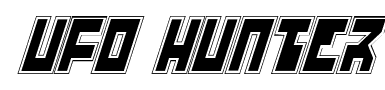 Ufo Hunter font