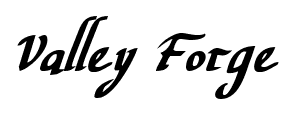 Valley Forge font