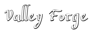 Valley Forge font