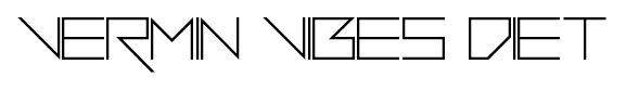 Vermin Vibes Diet font
