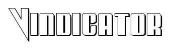 Vindicator font