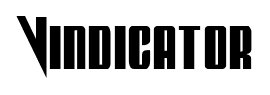 Vindicator font