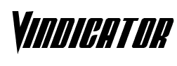 Vindicator font