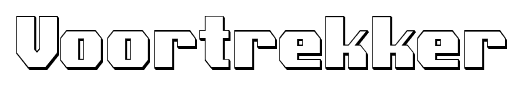 Voortrekker font