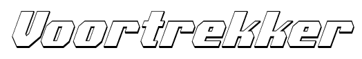 Voortrekker font