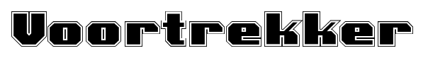 Voortrekker font