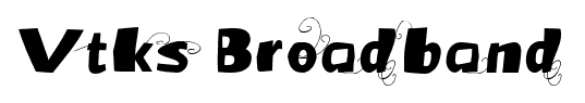 Vtks Broadband font